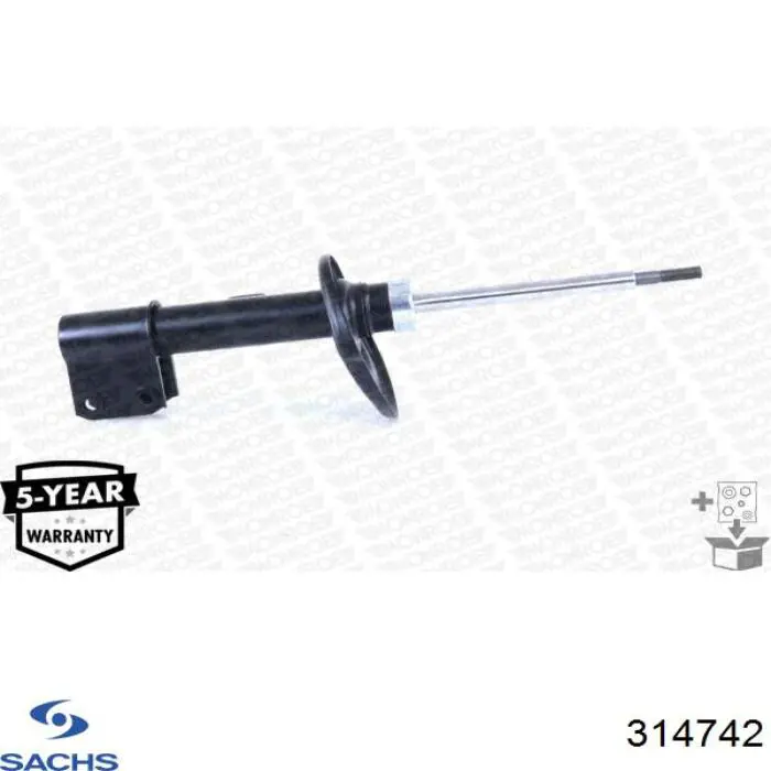 Купити 314742 Sachs Амортизатора передній лівий