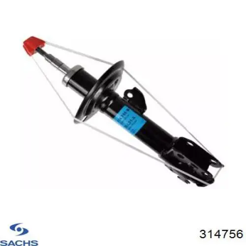 Амортизатор передній, правий Sachs 314756 ціна, від 84.55 USD