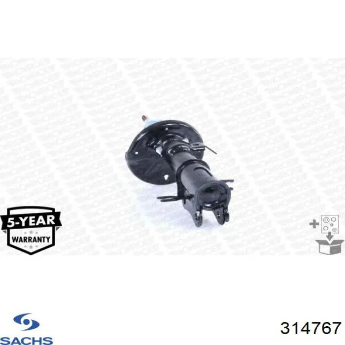 Купити 314767 Sachs Амортизатор передній, правий