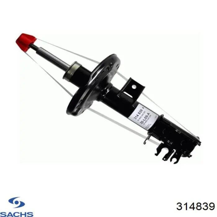 Купити 314839 Sachs Амортизатора передній лівий