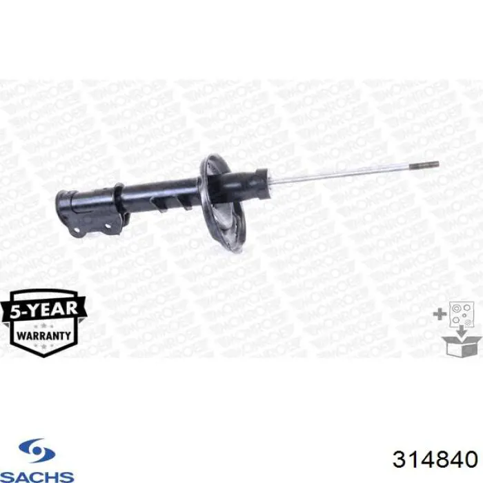 Купити 314840 Sachs Амортизатор передній, правий