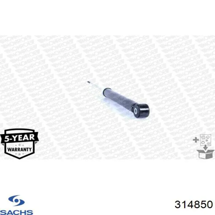 Амортизатор задній Sachs 314850 ціна, від 47.24 USD