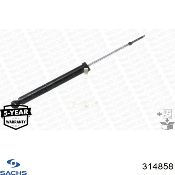 314858 Sachs Амортизатори задні