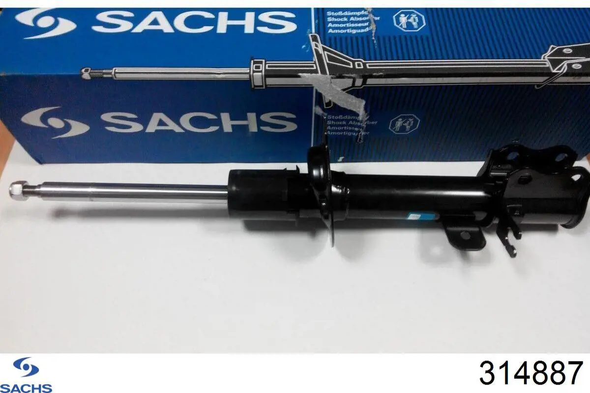 Амортизатор передньої підвіски, лівий Sachs 314887 ціна, від 53.30 USD
