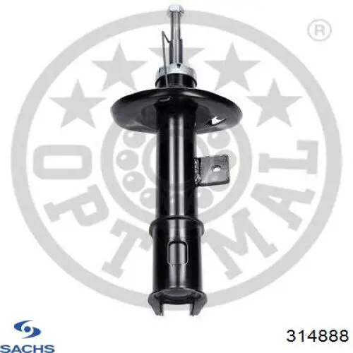 Амортизатор передній, правий 314888 Sachs