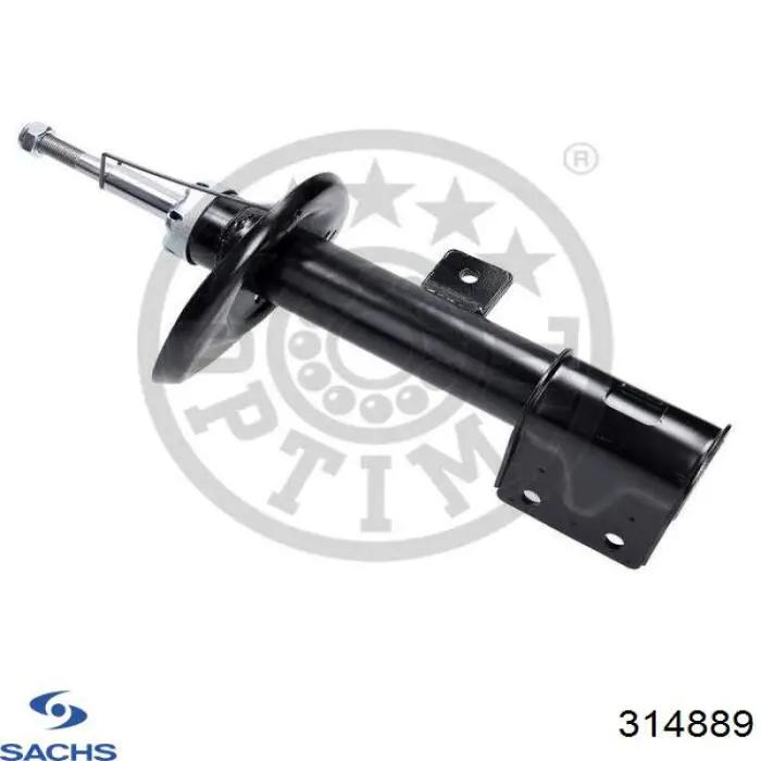 Амортизатор передній, правий 314889 Sachs