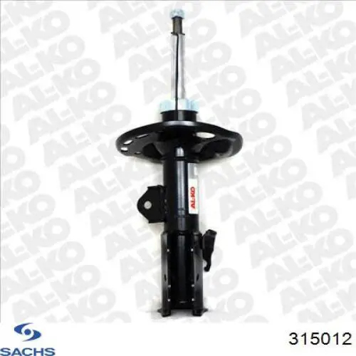 Купити 315012 Sachs Амортизатора передній лівий