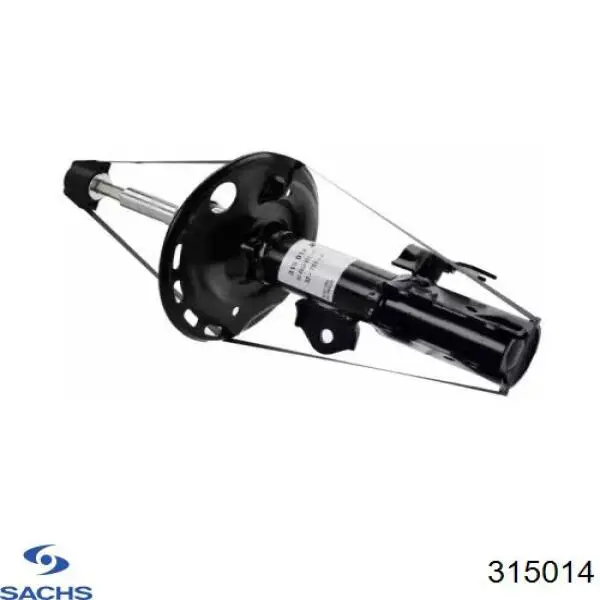 Амортизатор передньої підвіски, лівий Sachs 315014 ціна, від 79.69 USD