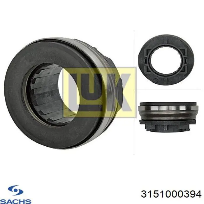 Вижимний підшипник Sachs 3151000394 ціна, від 90.53 USD