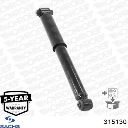 Амортизатор задній Sachs 315130 ціна, від 53.40 USD