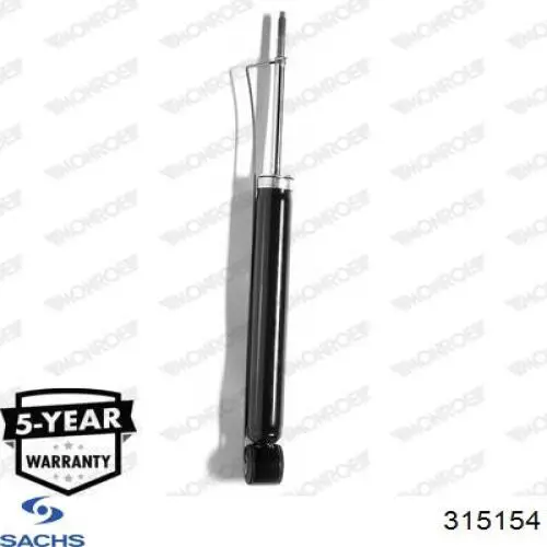 Амортизатор задній 315154 Sachs
