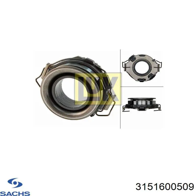 Вижимний підшипник 3151600509 Sachs
