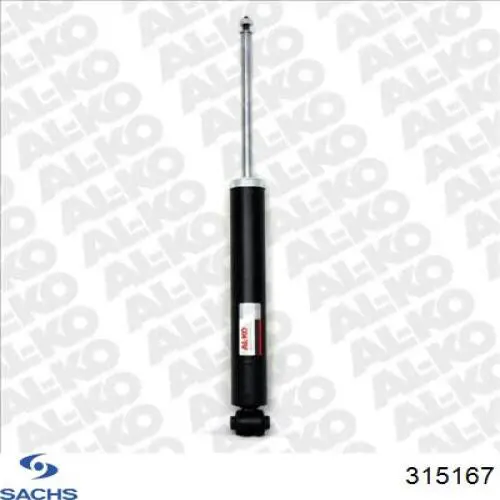 315167 Sachs Амортизатори задні