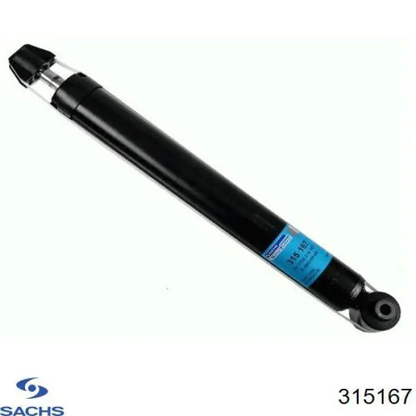 Амортизатор задній Sachs 315167 ціна, від 52.64 USD