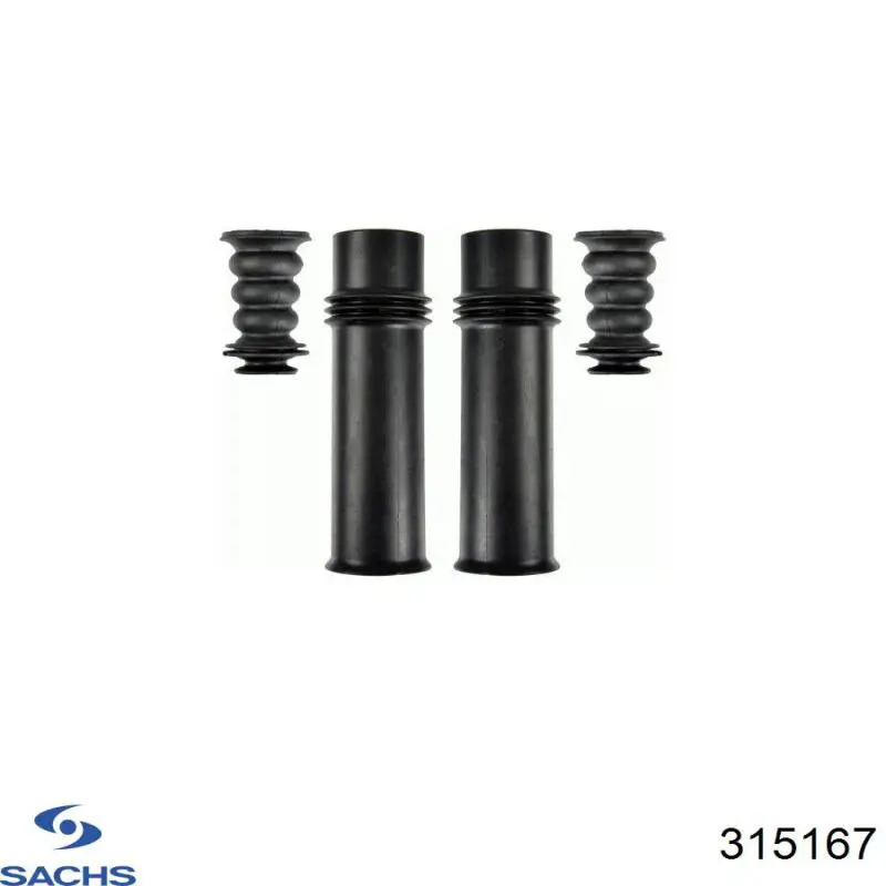 Амортизатор задній Sachs 315167 ціна, від 52.64 USD