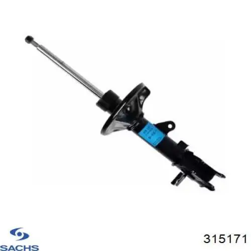 Амортизатор задній, лівий Sachs 315171 ціна, від 83.44 USD