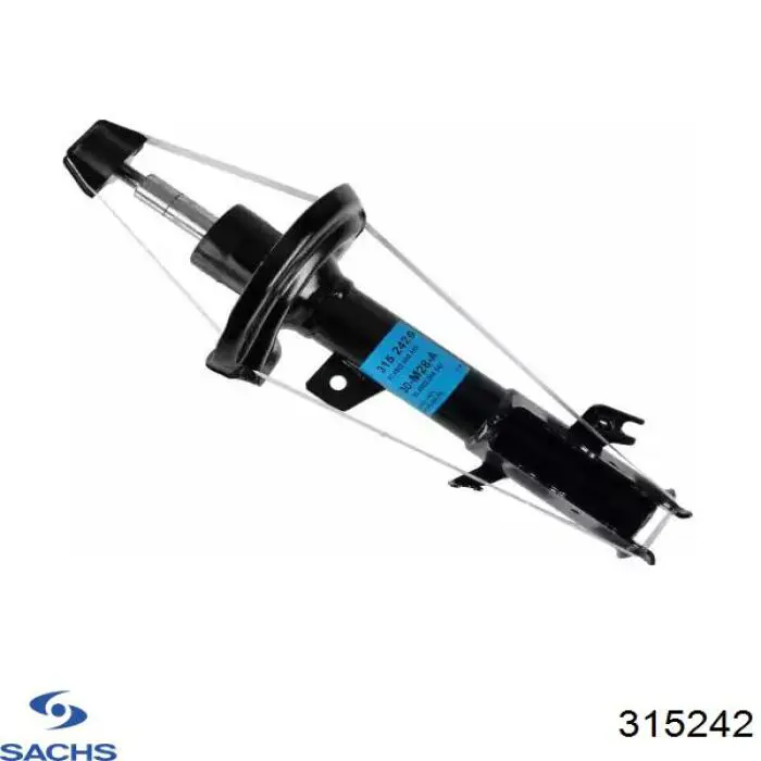 Амортизатор передній, правий Sachs 315242 ціна, від 77.04 USD