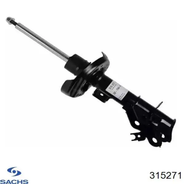 Амортизатор передній, правий Sachs 315271 ціна, від 78.22 USD