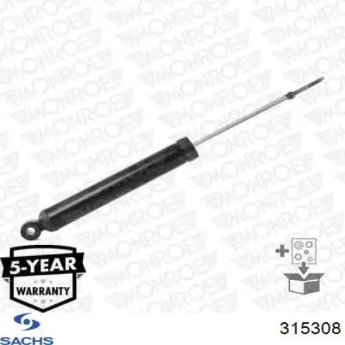 Амортизатор задній Sachs 315308 ціна, від 36.97 USD