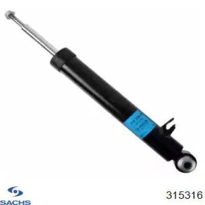 Амортизатор задній, правий Sachs 315316 ціна, від 117.00 USD