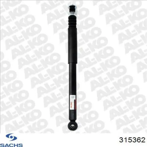 Амортизатор задній Sachs 315362 ціна, від 55.53 USD