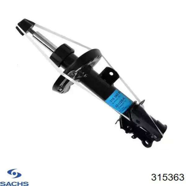 Амортизатор передньої підвіски, лівий Sachs 315363 ціна, від 76.32 USD