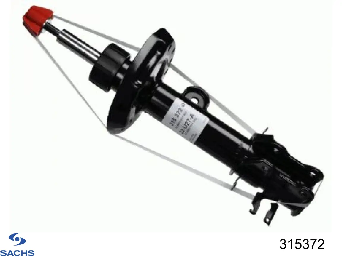 Амортизатор передньої підвіски, лівий Sachs 315372 ціна, від 70.52 USD