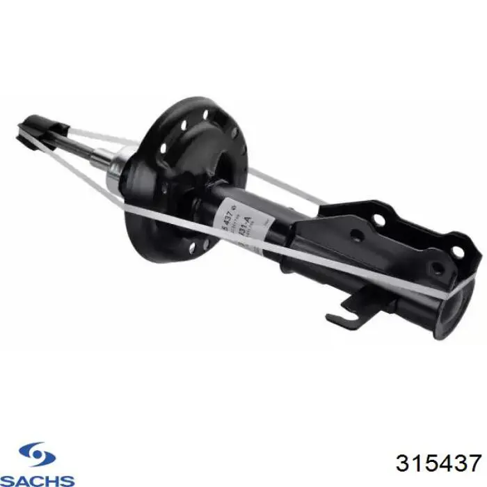 Амортизатор передньої підвіски, лівий Sachs 315437 ціна, від 81.52 USD