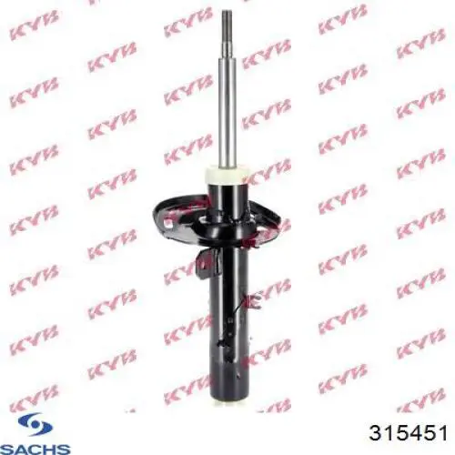 Купити 315451 Sachs Стійка амортизатора задня