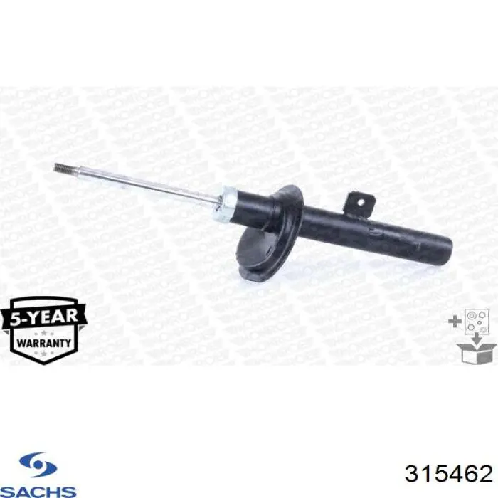 Амортизатор передній, правий Sachs 315462 ціна, від 69.79 USD