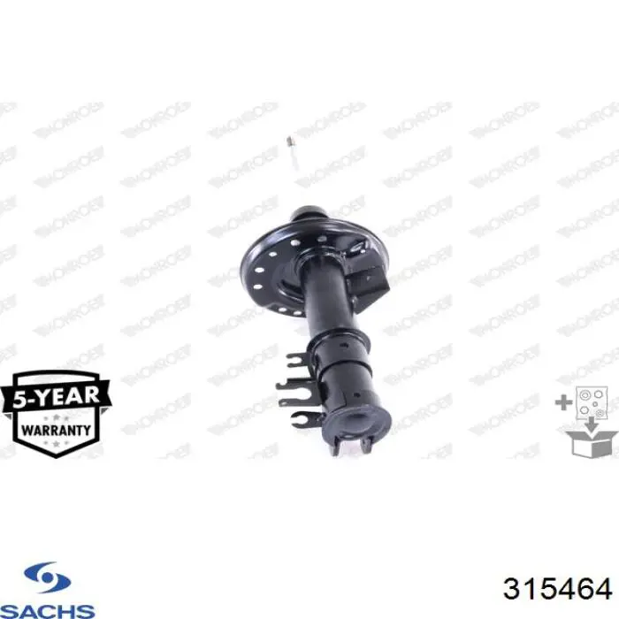 Купити 315464 Sachs Амортизатор передній, правий