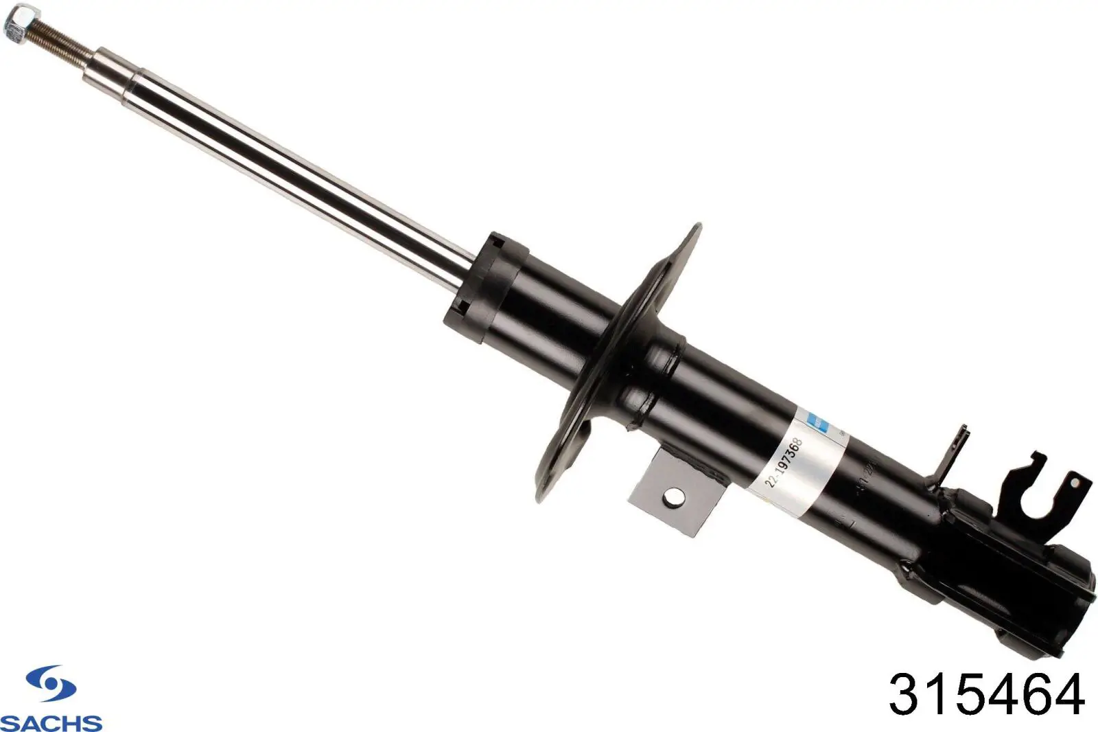 Амортизатор передній, правий Sachs 315464 ціна, від 31.00 USD