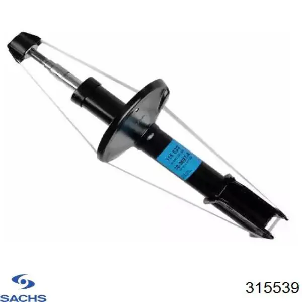 Стойка амортизатора передняя Sachs 315539 ціна, від 56.92 USD