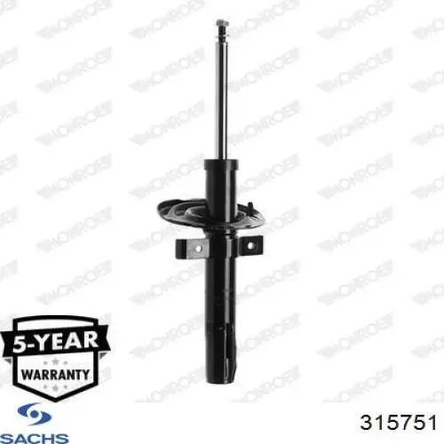 Амортизатор задній 315751 Sachs
