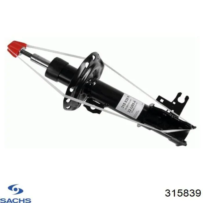 Амортизатор передній, правий Sachs 315839 ціна, від 42.45 USD