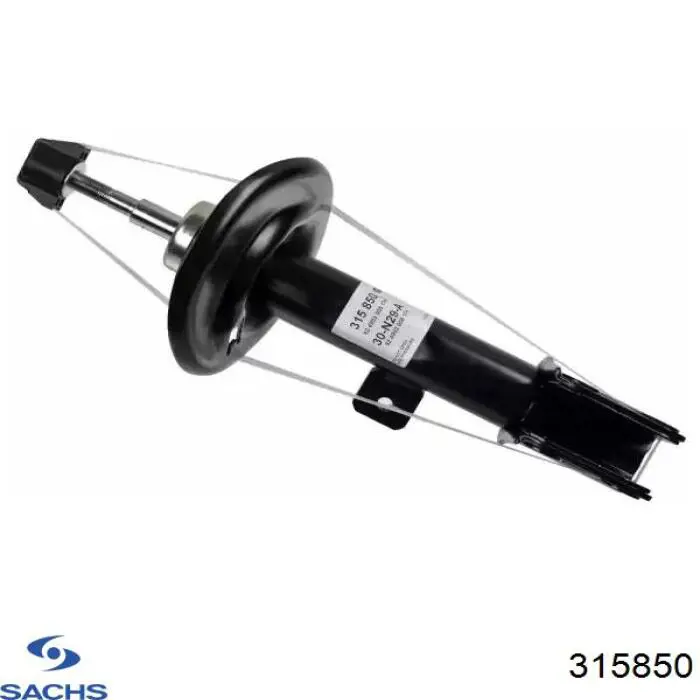 Амортизатор передній, правий Sachs 315850 ціна, від 52.23 USD