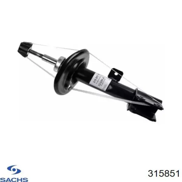 Амортизатор передньої підвіски, лівий Sachs 315851 ціна, від 77.43 USD