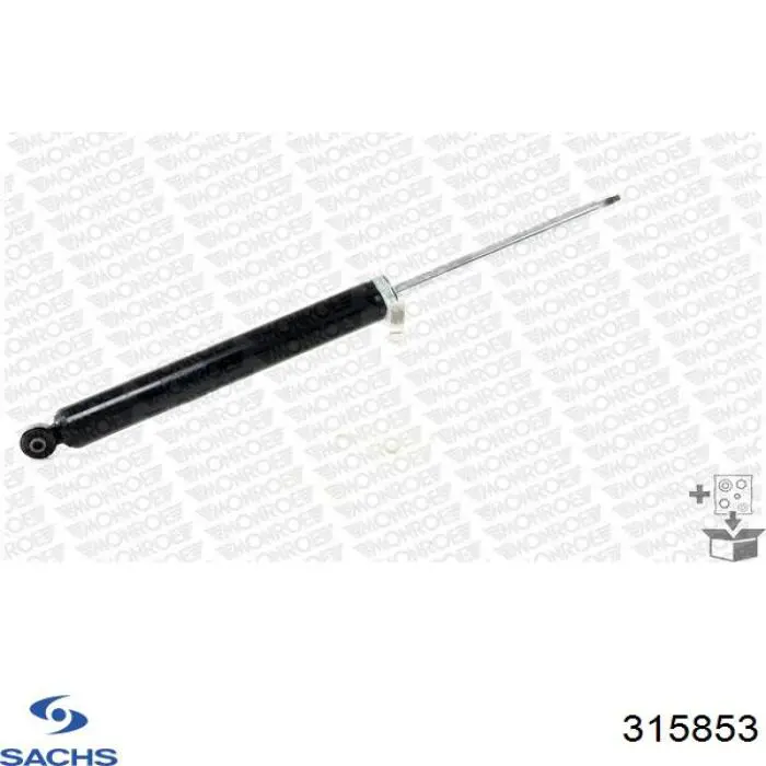 Амортизатор задній Sachs 315853 ціна, від 65.30 USD