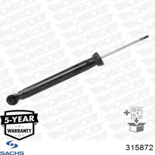 Купити 315872 Sachs Стійка амортизатора задня