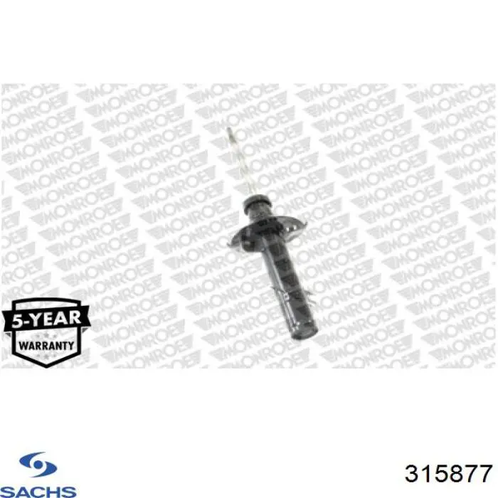 315877 Sachs Амортизатор передньої підвіски