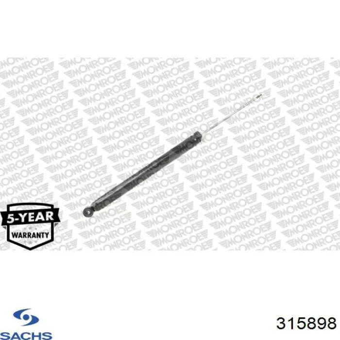 315898 Sachs Амортизатори задні