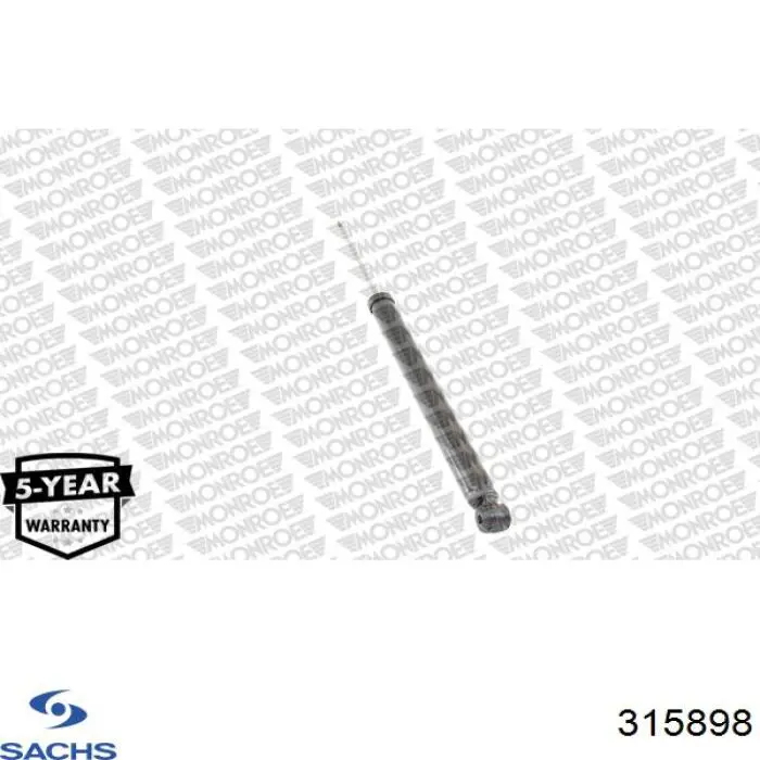 Купити 315898 Sachs Стійка амортизатора задня