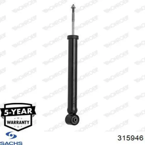 Амортизатор задній Sachs 315946 ціна, від 51.70 USD