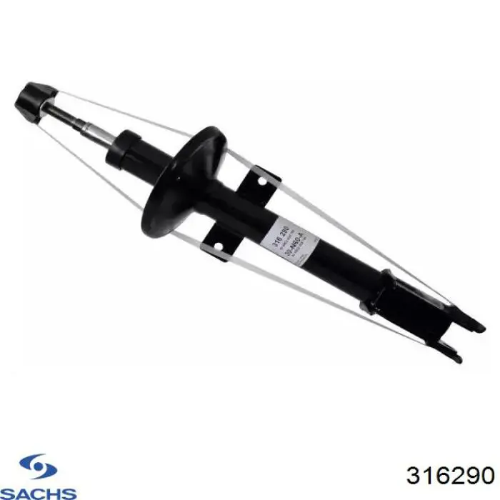 Амортизатор задній Sachs 316290 ціна, від 67.64 USD