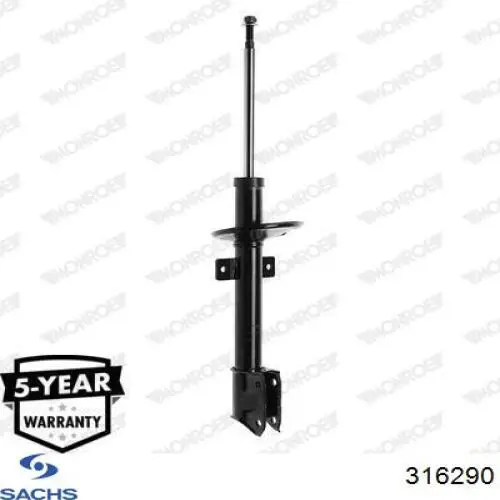Купити 316290 Sachs Стійка амортизатора задня