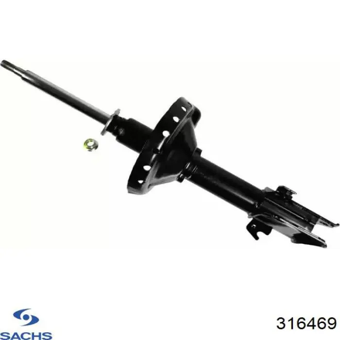 Амортизатор передній, правий Sachs 316469 ціна, від 133.48 USD