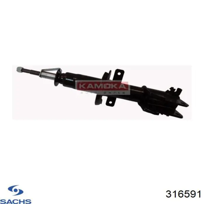 Амортизатор передній 316591 Sachs