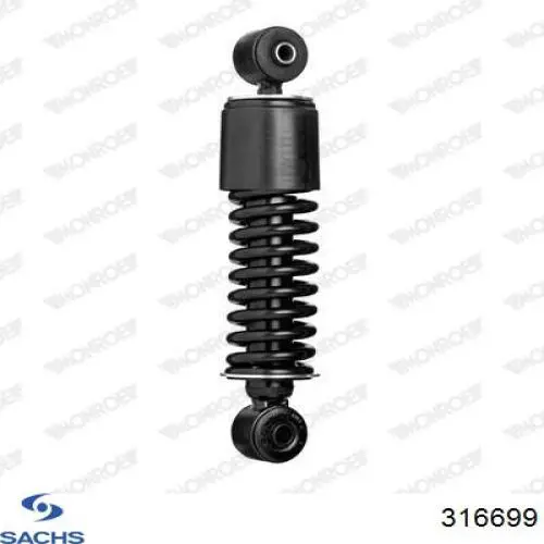 Амортизатор кабіни (TRUCK) A9438903119 Mercedes