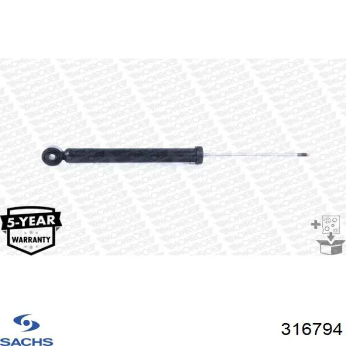 316794 Sachs Амортизатори задні