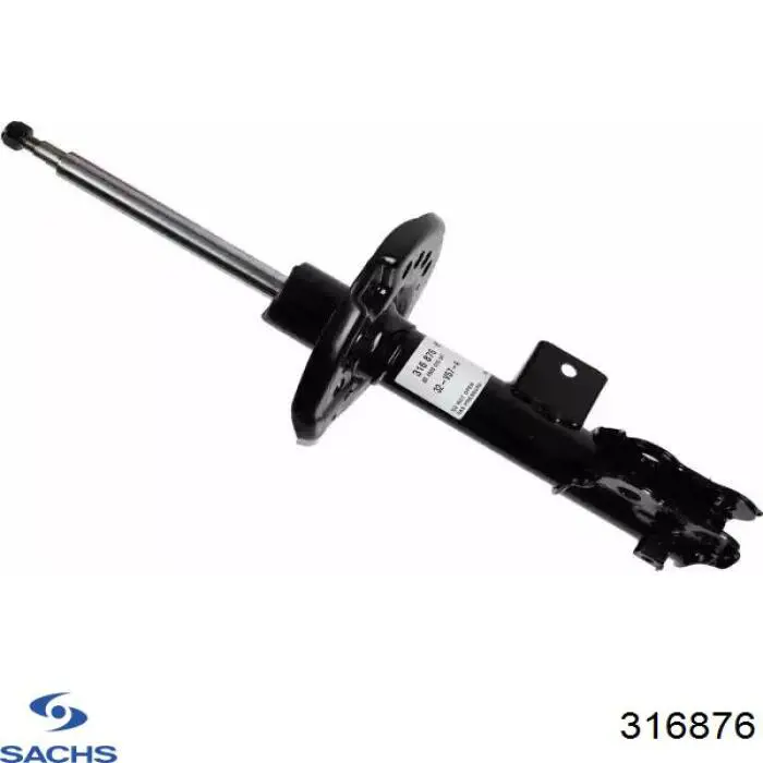 Амортизатор передній, правий Sachs 316876 ціна, від 86.75 USD